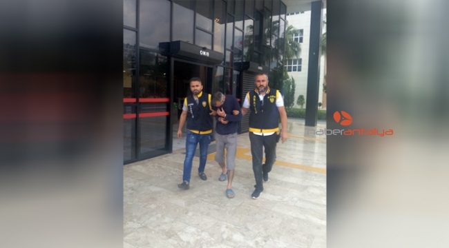 Suç makinesi Alanya'da yakayı ele verdi