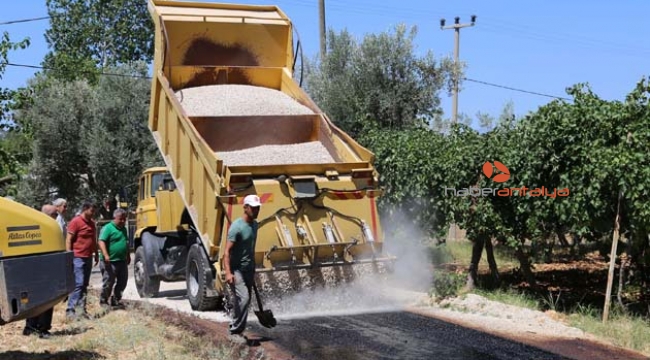 1 milyon 250’bin TL’lik sathi asfalt yatırımı !
