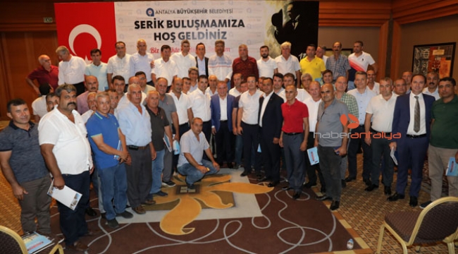 Başkan Böcek Serik’te !