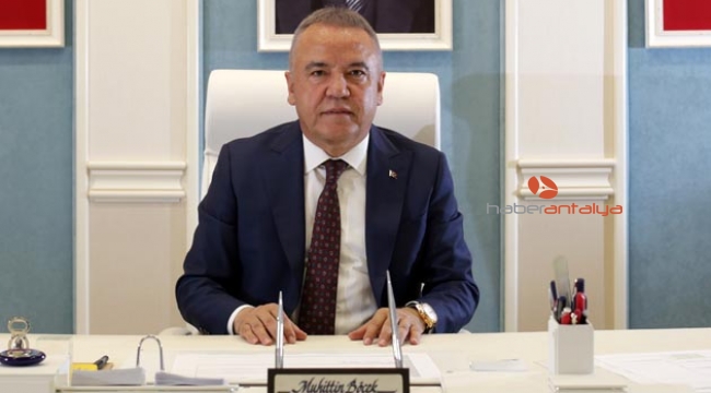 Başkan Böcek'ten, 24 Temmuz Gazeteciler ve Basın Bayramı mesajı