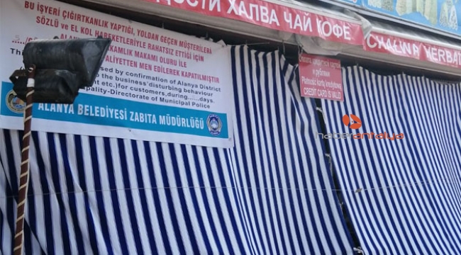 Çığırtkanlık yapan işletmeler mühürlendi 