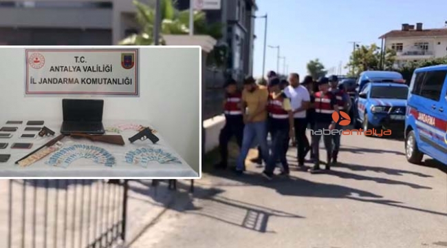 Dolandırıcılık çetesi çökertildi !
