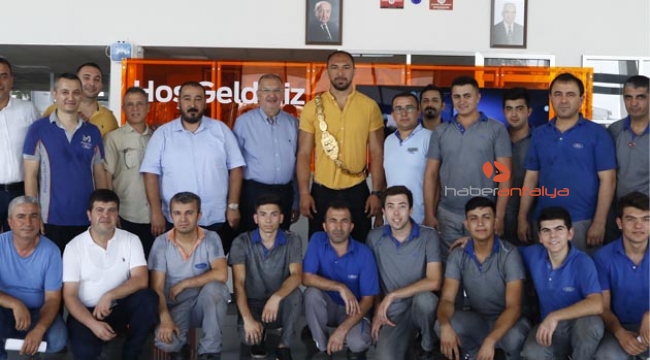 Gürbüz'den  Bilal'e ziyaret 
