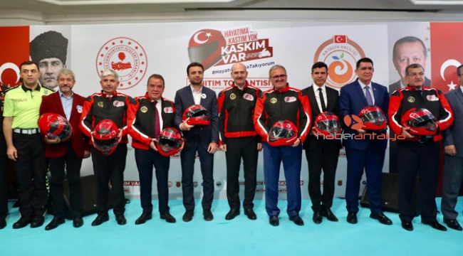 'Hayata Kastım Yok, Kaskım Var' tanıtıldı