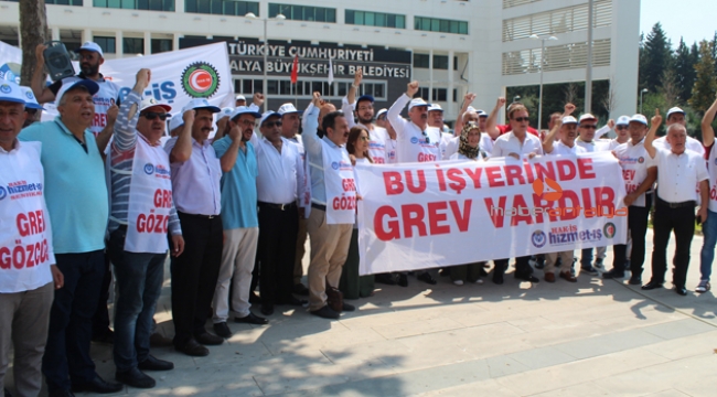 Hizmet-İş’ten greve destek