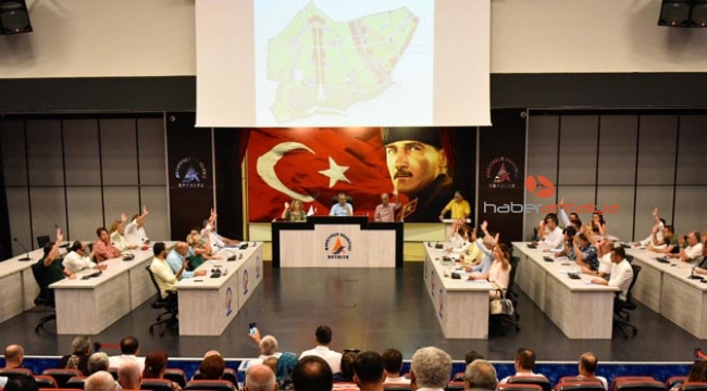 Muratpaşa Belediye Meclisi Kırcami için olağanüstü toplandı