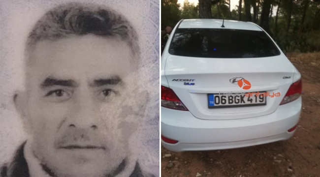 Ormana çektiği araçta ölü bulundu !