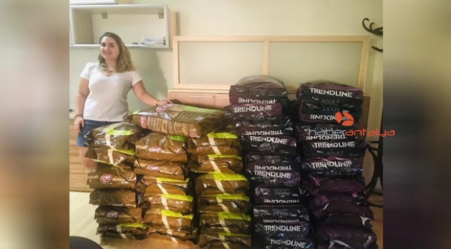 Tartıştığı komşusuna 600 kilo mama aldı