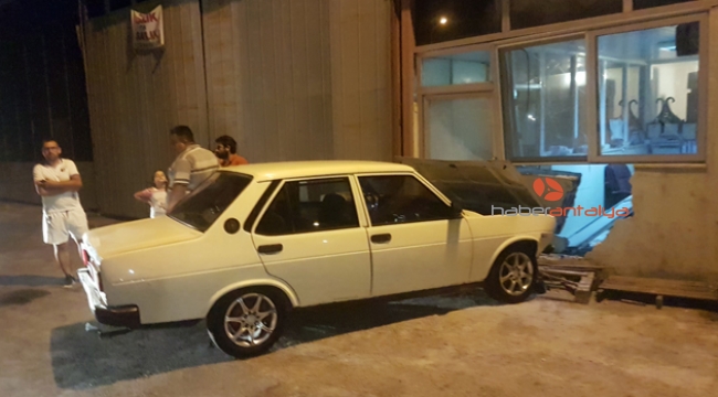 Ustasının aracını kaçırdı lokumcuya girdi !