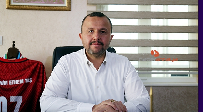 AK Parti Antalya İl Başkanı İbrahim Ethem Taş : Belediye şirketleri rant kapısı değildir !