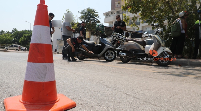 Antalya'da asayiş ve trafik uygulaması