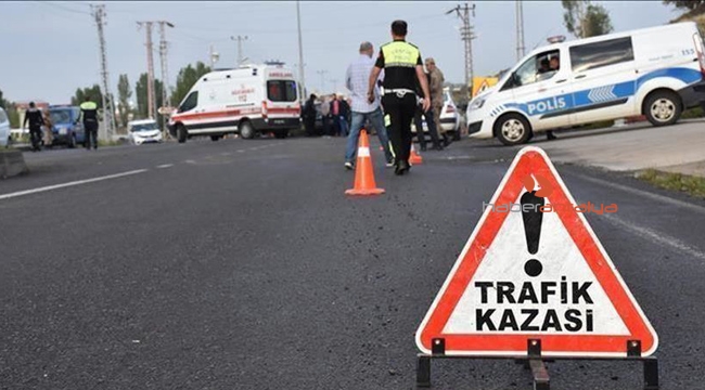 Antalya'da düğün dönüşü feci kaza: 3 ağır yaralı