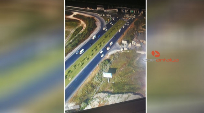 Antalya trafiği havadan denetlendi