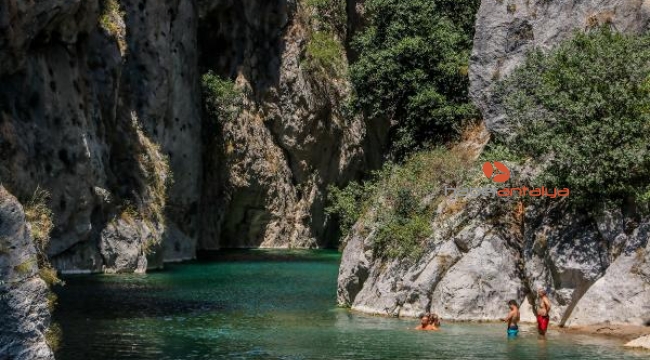 Antalya'nın gizli doğa harikası 'Kapuz Kanyonu'