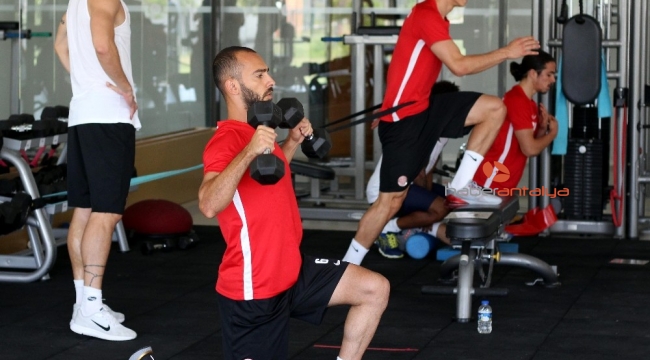 Antalyaspor'un fitness mesaisi