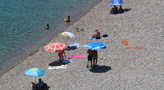 Çöl sıcakları Antalya'yı kavuruyor 46 DERECE !