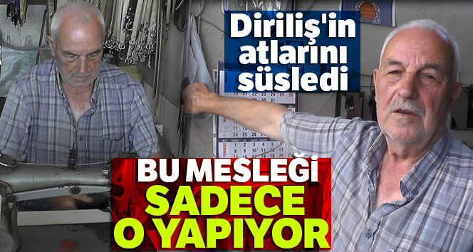Diriliş'in atlarını o süsledi