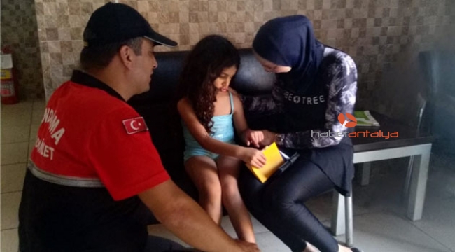 Filistinli çocuğu jandarma buldu