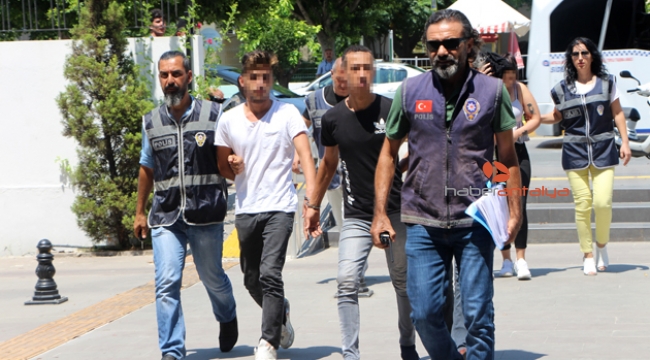 Hırsızlık şüphelileri yakalandı !