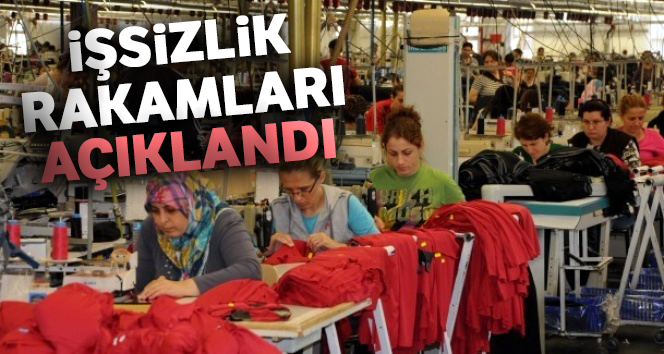 İşsizlik rakamları açıklandı !