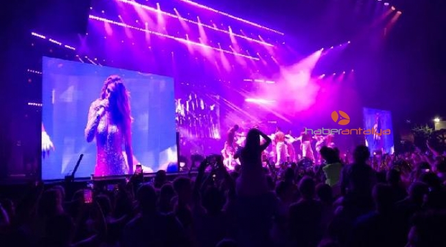 Jennifer Lopez Antalya'da konseri notları..