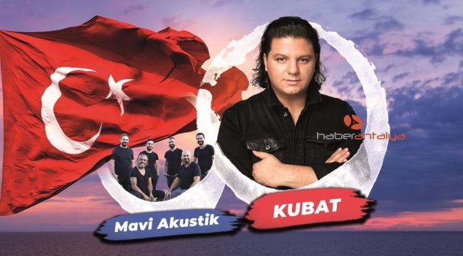 Konyaaltı Belediyesi'nden 'Kubat' konseri