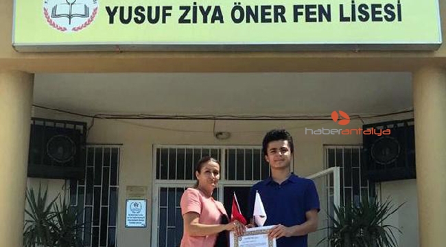 Matematik olimpiyatlarının birincisi Antalya'dan