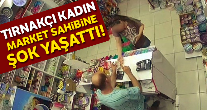 Manavgat'da tırnakcı iş başında