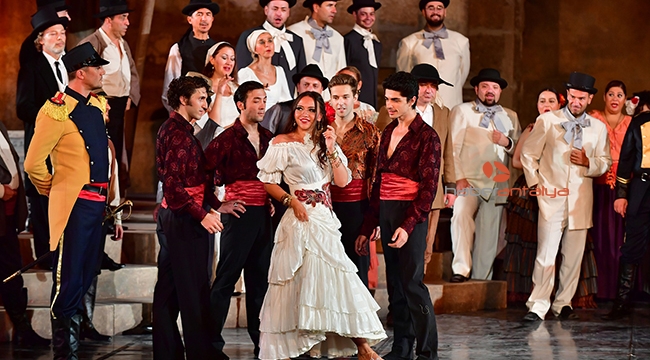 26. Uluslararası Aspendos Opera ve Bale Festivali 'Carmen' ile başladı