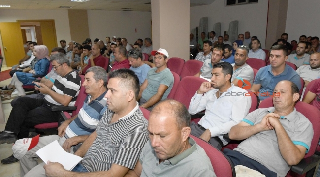 Aksu'da personele iş güvenliği eğitimi