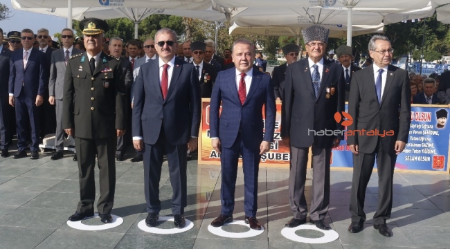 19 Eylül Gaziler Günü törenle kutlandı.