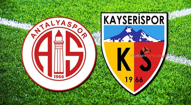 Antalyaspor: 2 - İstikbal Mobilya Kayserispor: 2