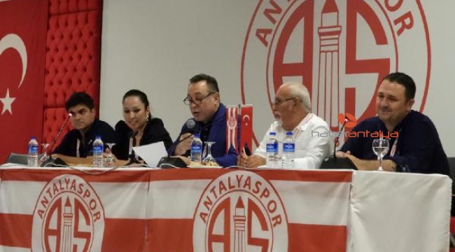 Antalyaspor Kulübü Derneği genel kurulu yapıldı