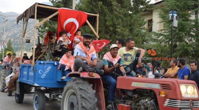 Elmalı'da Yörük göçü canlandırıldı