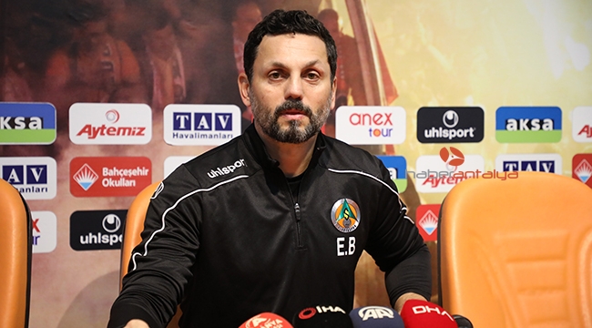 Erol Bulut: ”Sivasspor maçında galip gelmek istiyoruz”