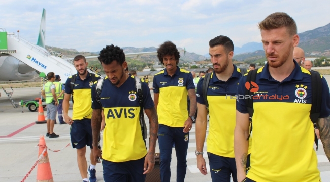 Fenerbahçe Alanya'ya geldi