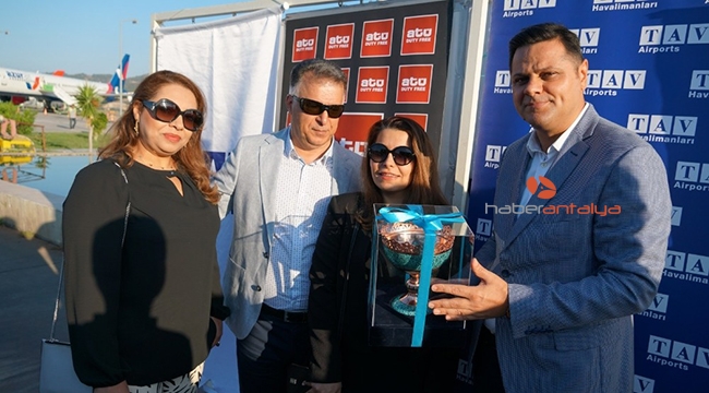 Gazipaşa Alanya Havalimanı'na ilk İran uçağı indi