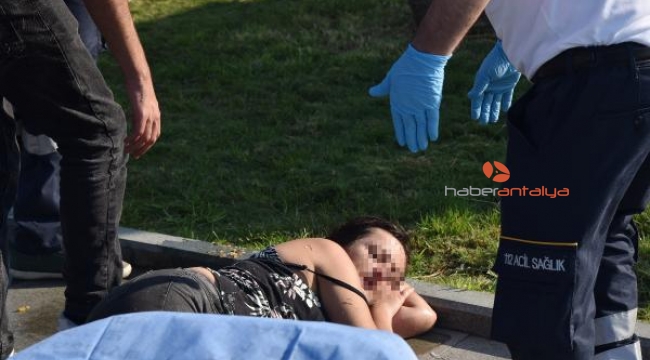 Gürcü Nina, polise zor anlar yaşattı