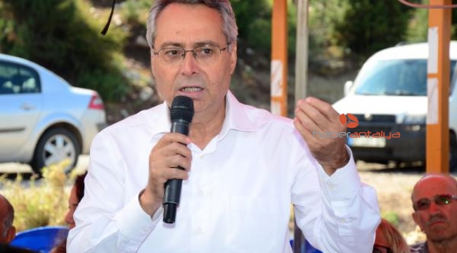 İbradı'da mermer ocağı tepkisi  