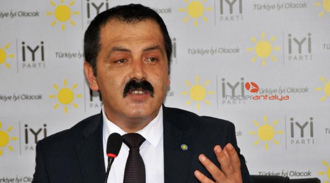 İYİ Parti'li Aydın: Görevden alınacağıma yönelik duyumlar çok güçlü