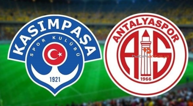 Kasımpaşa: 3 - Antalyaspor: 0