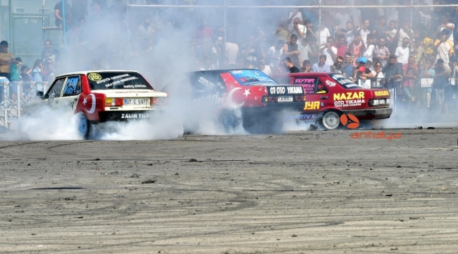 Kepez'de drift heyecanı