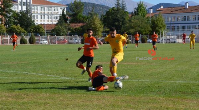 Korkuteli 3 puanı tek golle aldı