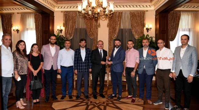 MÜSİAD Antalya Şubesi'nden Vali Karaloğlu'na ziyaret