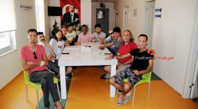 Nakil olanlar ve nakil bekleyenler Antalya'da buluştu