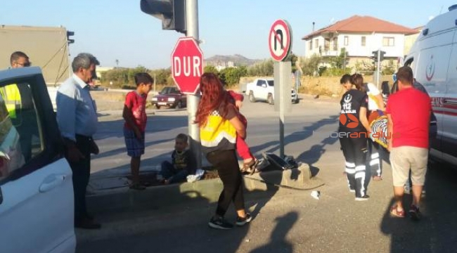 Öğrenci servisi kaza geçirdi : 7 yaralı