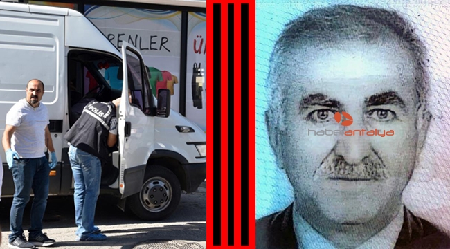 Park halindeki minibüste ölü bulundu