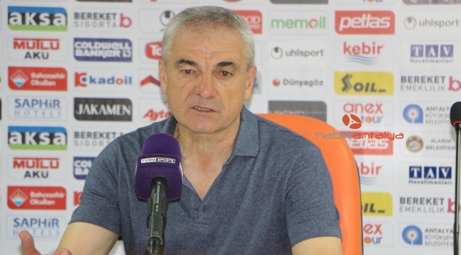 Rıza Çalımbay: "Her şeyden önce iyi bir takıma karşı oynadık"