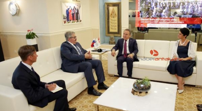 Rus Büyükelçiden Büyükşehir'e ziyaret
