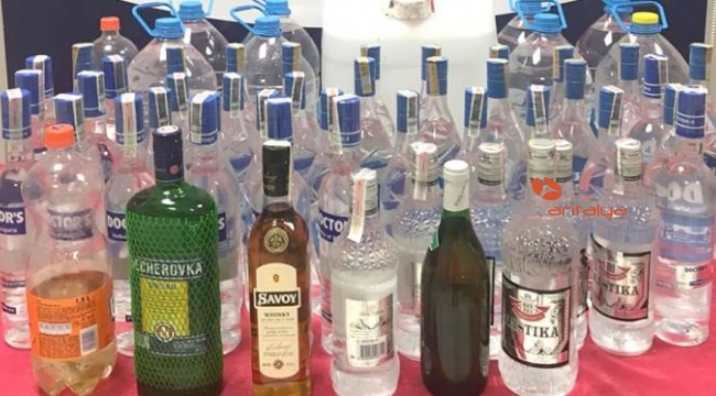 Tekirova'da 4 yıldızlı otele içki baskını